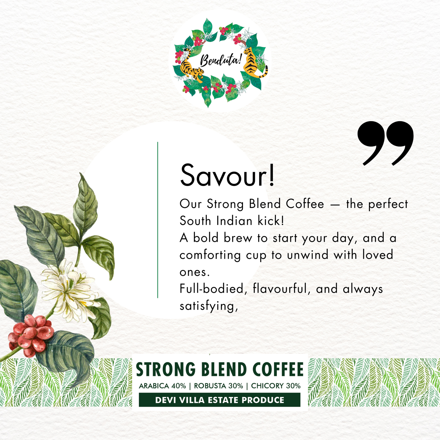 Strong Blend Coffee