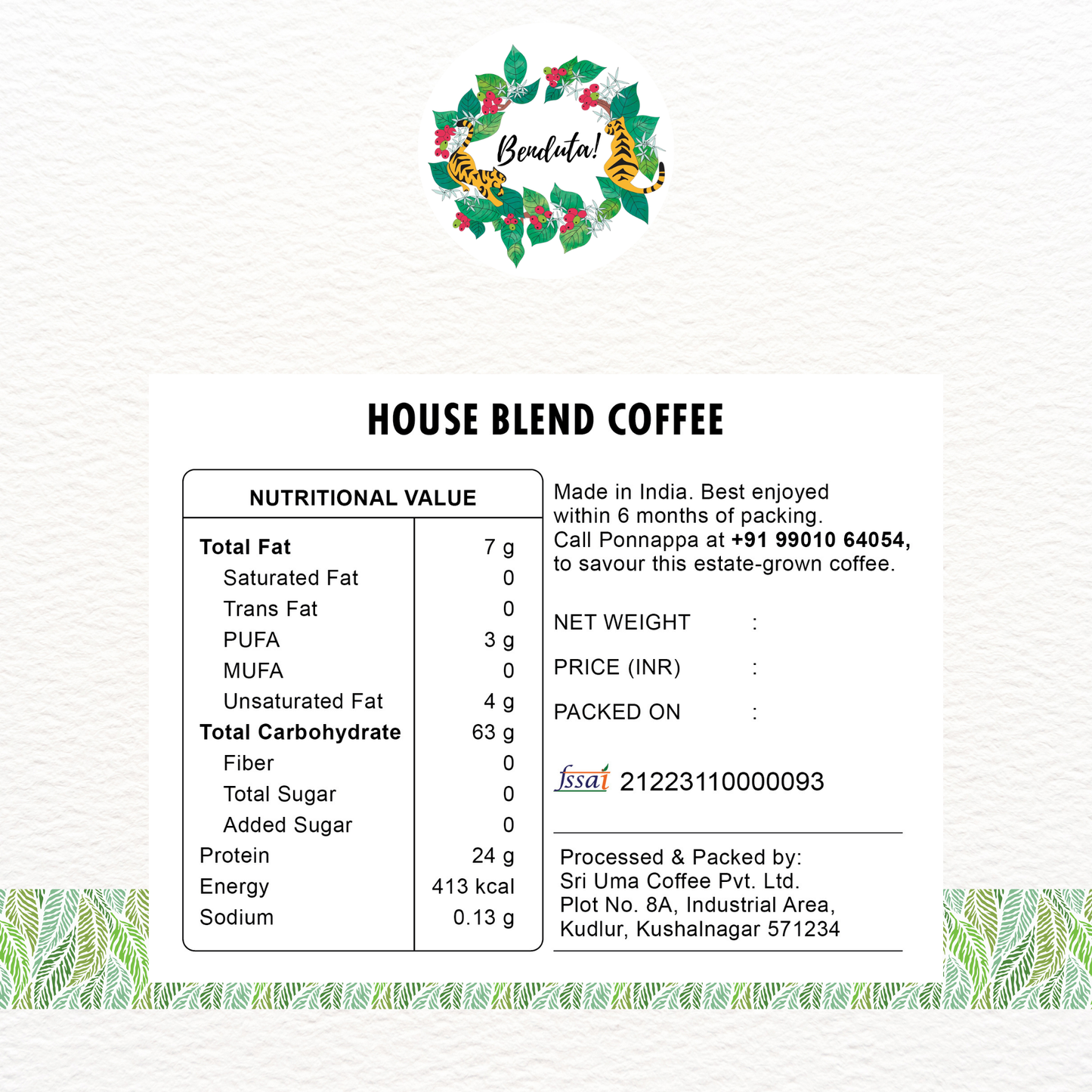 House Blend Coffee